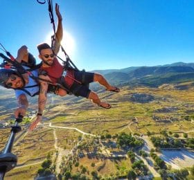 Pamukkale Tandem Paragliding tour in Pamukkale