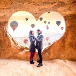 Cappadocia Hot Air Balloon Couple