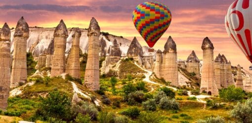 Cappadocia Hot Air Balloon Fairy Chimneys 1