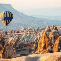 Cappadocia Hot Air Balloon Over Fairy Chimneys
