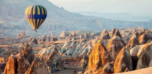 Cappadocia Hot Air Balloon Over Fairy Chimneys