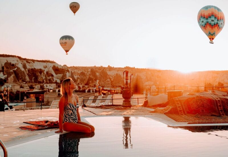 Cappadocia Hot Air Balloon View Terrace 7