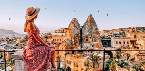 Cappadocia Hot Air Balloons View Terrace 2