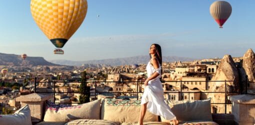 Cappadocia Hot Air Balloons View Terrace 4