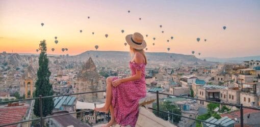 Cappadocia Hot Air Balloons View Terrace
