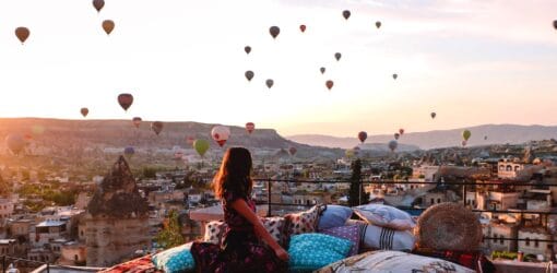 Cappadocia Hot Air Balloons View Terrace 6