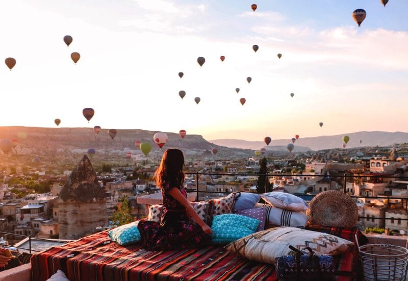 Cappadocia Hot Air Balloons View Terrace 6