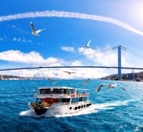 Istanbul Half Day Afternoon Bosphorus Lunch Cruise by Boat tour in Istanbul Bosphorus