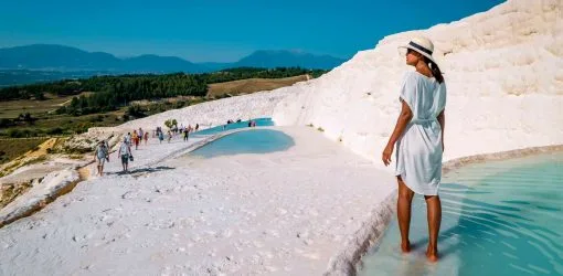 Pamukkale White Calcium Terraces 2